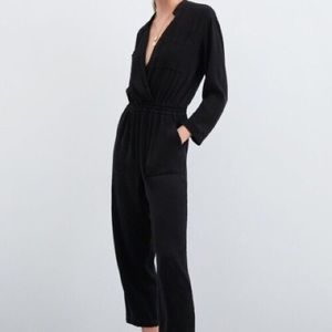 Zara black jumpsuit